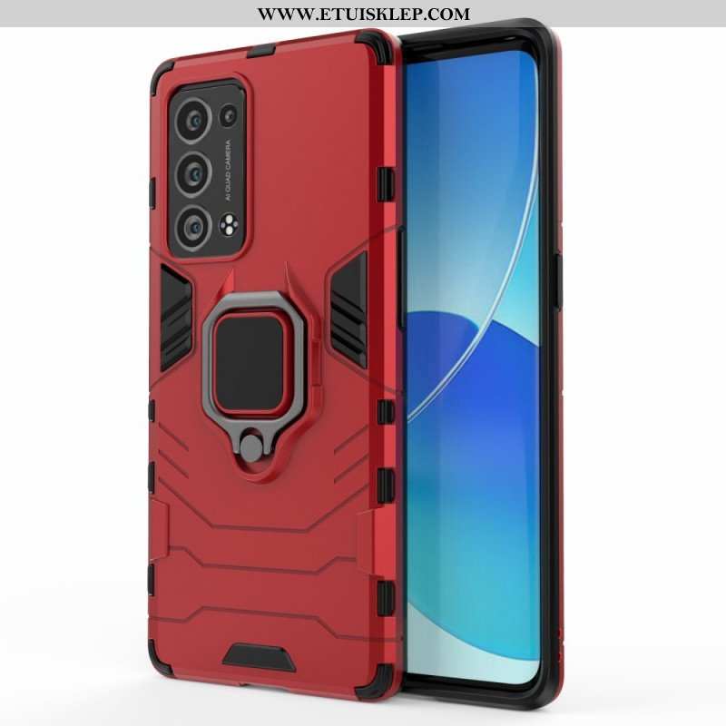 Etui do Oppo Reno 6 Pro 5G Wsparcie Pierścienia Obrotowego